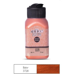 ARTDECO METALİK AKRİLİK BOYA 75 ML BAKIR